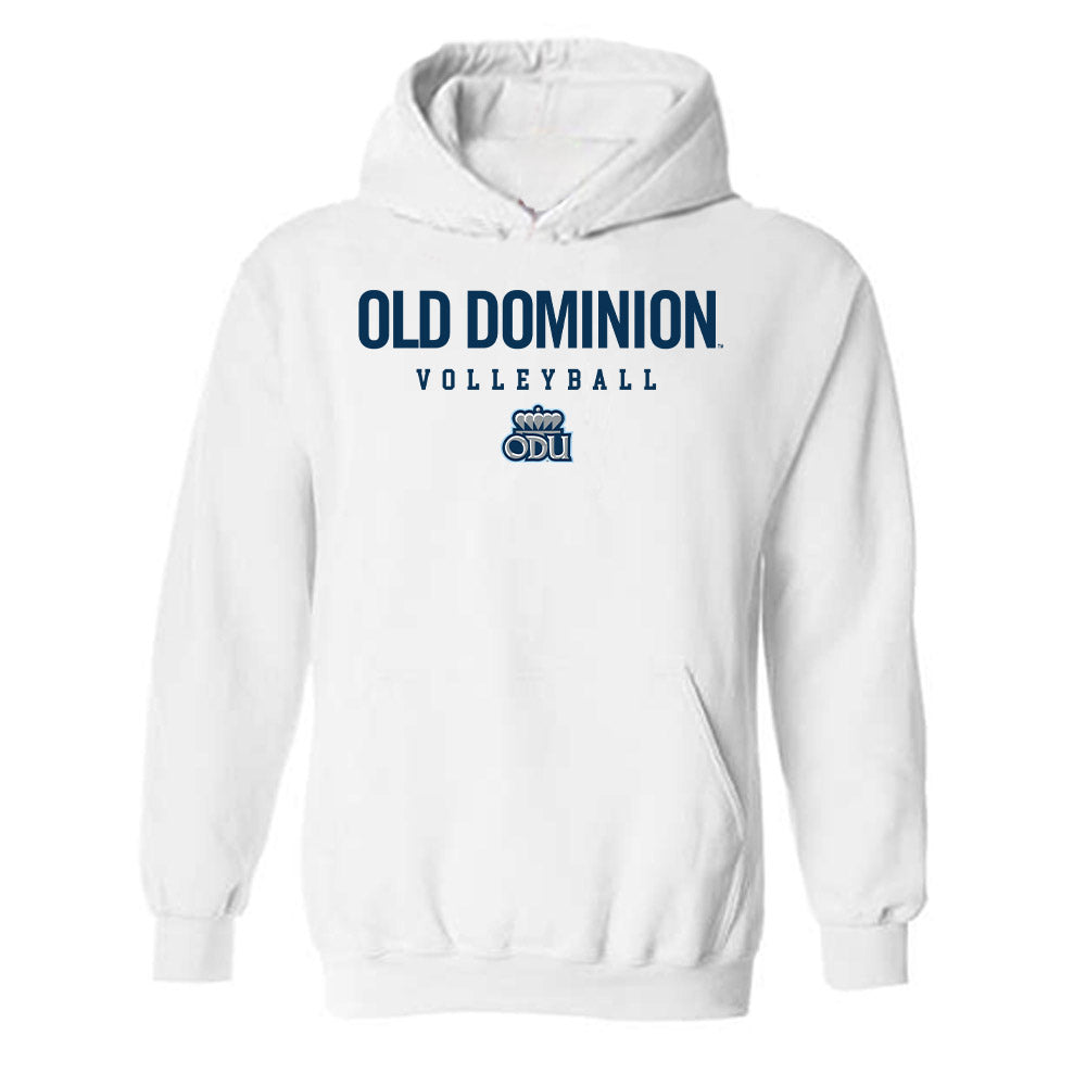 Old Dominion - NCAA Women's Volleyball : Ashlyn Gent - Classic Shersey Hooded Sweatshirt-0
