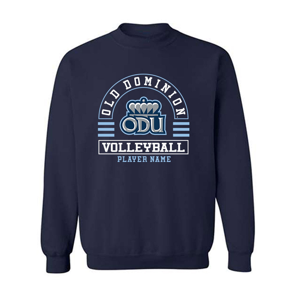 Old Dominion - NCAA Women's Volleyball : Adrienne Peji - Classic Fashion Shersey Crewneck Sweatshirt-0