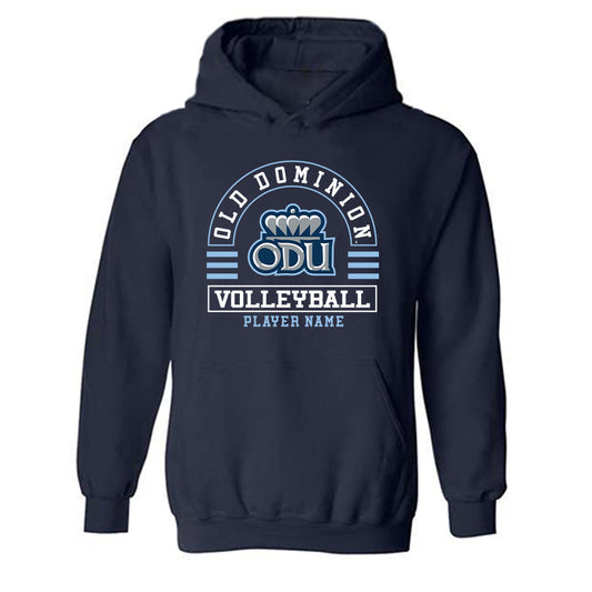 Old Dominion - NCAA Women's Volleyball : Leilani Lawrence - Classic Fashion Shersey Hooded Sweatshirt-0