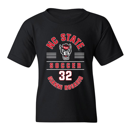 NC State - NCAA Men's Soccer : Gianni Rosario - Classic Fashion Shersey Youth T-Shirt-0