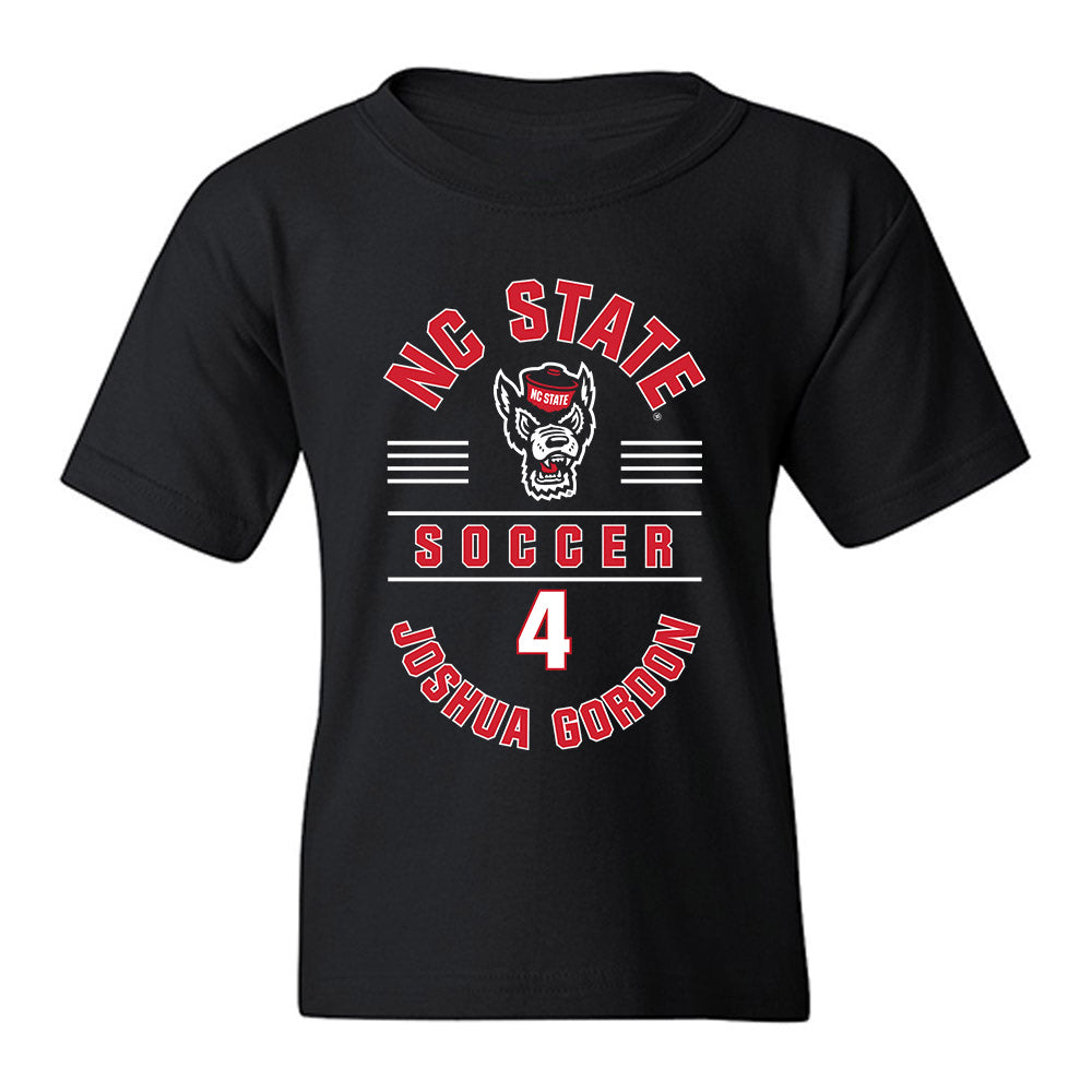 NC State - NCAA Men's Soccer : Joshua Gordon - Classic Fashion Shersey Youth T-Shirt-0