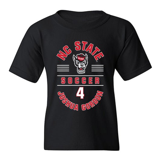 NC State - NCAA Men's Soccer : Joshua Gordon - Classic Fashion Shersey Youth T-Shirt-0