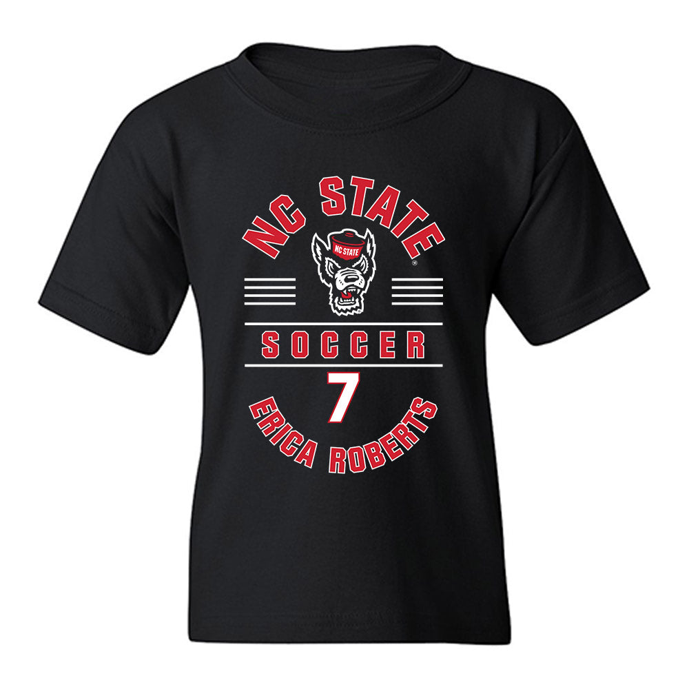 NC State - NCAA Women's Soccer : Erica Roberts - Classic Fashion Shersey Youth T-Shirt-0