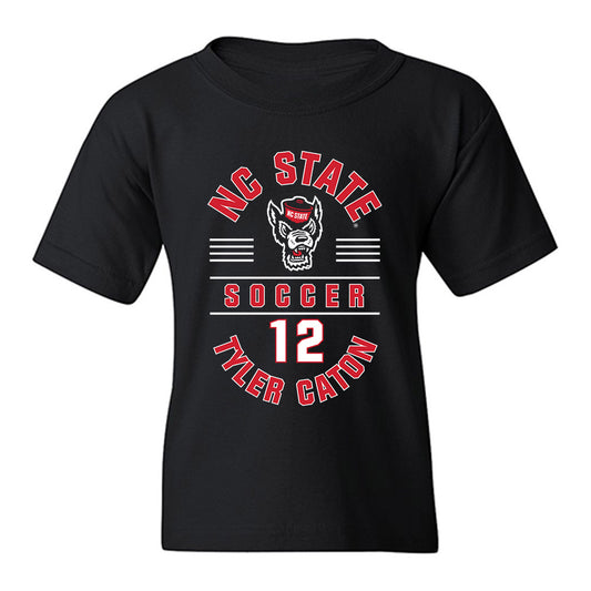 NC State - NCAA Men's Soccer : Tyler Caton - Classic Fashion Shersey Youth T-Shirt-0