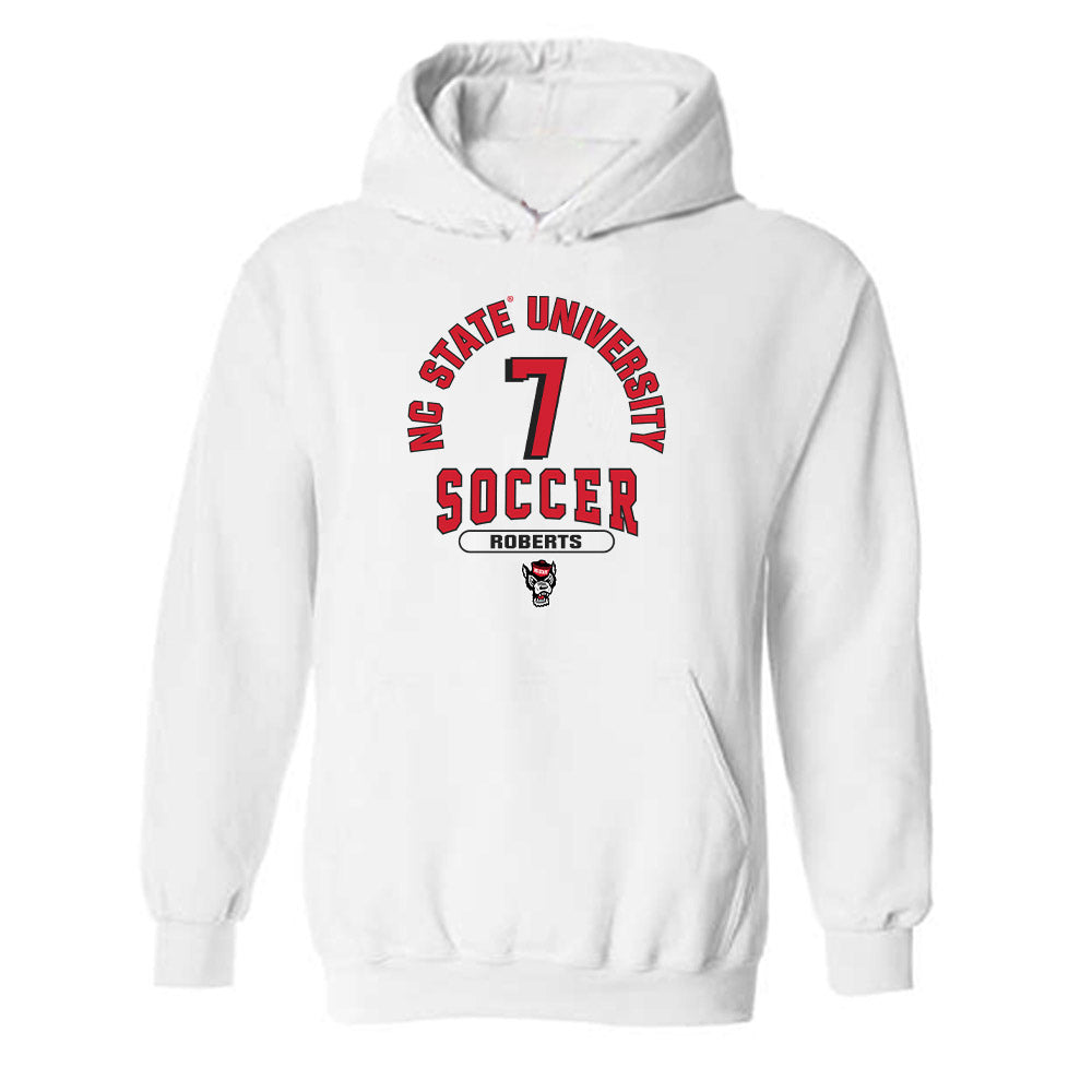 NC State - NCAA Women's Soccer : Erica Roberts - Classic Shersey Hooded Sweatshirt-0