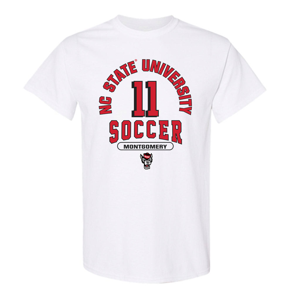 NC State - NCAA Women's Soccer : Carly Montgomery - Classic Shersey T-Shirt-0
