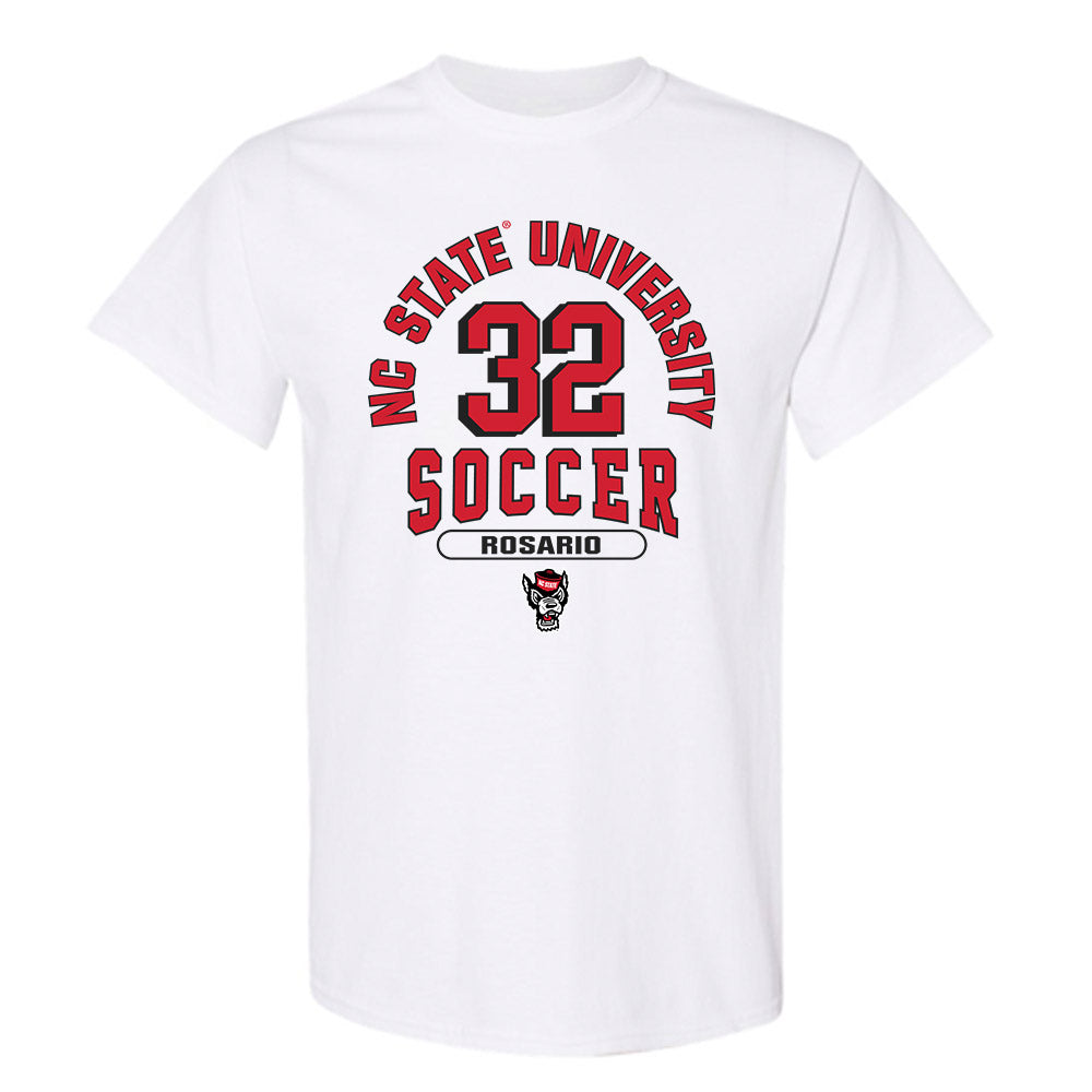 NC State - NCAA Men's Soccer : Gianni Rosario - Classic Shersey T-Shirt-0