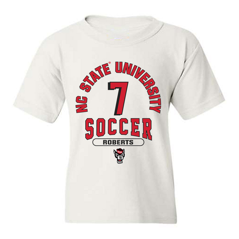NC State - NCAA Women's Soccer : Erica Roberts - Classic Shersey Youth T-Shirt-0