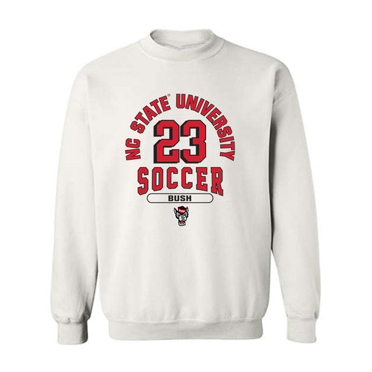NC State - NCAA Men's Soccer : Austin Bush - Classic Shersey Crewneck Sweatshirt-0