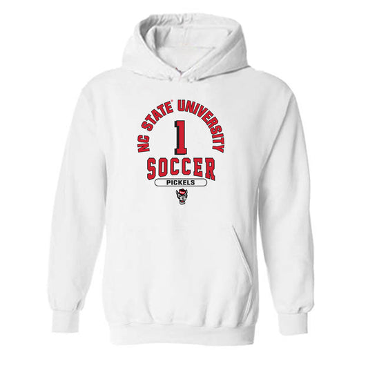 NC State - NCAA Women's Soccer : Riley Pickels - Classic Shersey Hooded Sweatshirt-0