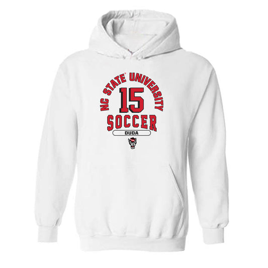 NC State - NCAA Women's Soccer : Daisy Duda - Classic Shersey Hooded Sweatshirt-0