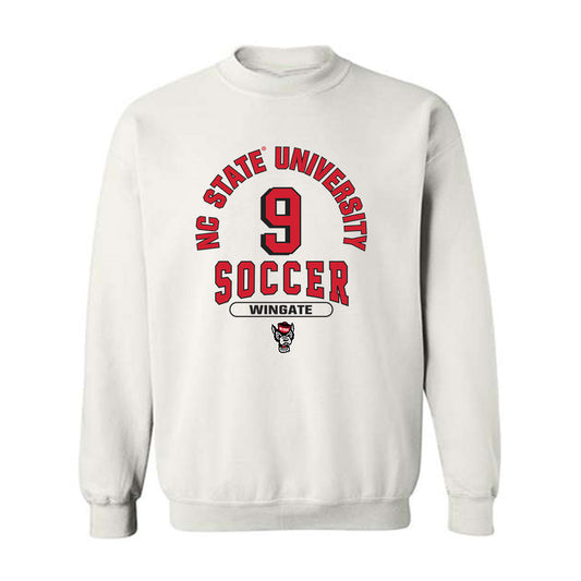 NC State - NCAA Men's Soccer : Tom Wingate - Classic Shersey Crewneck Sweatshirt-0