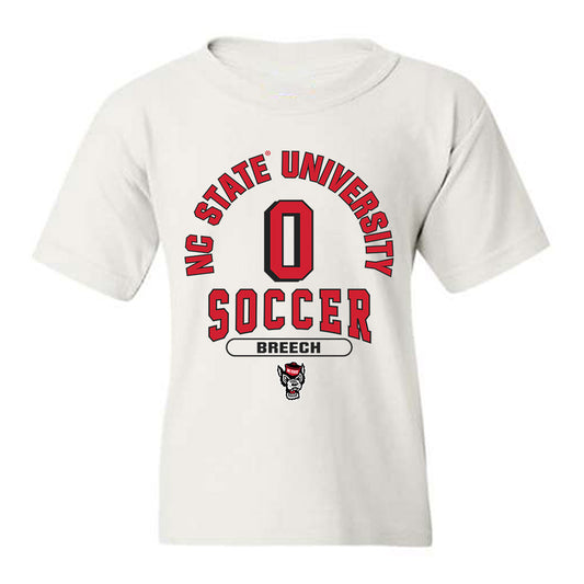 NC State - NCAA Women's Soccer : Ellie Breech - Classic Shersey Youth T-Shirt-0