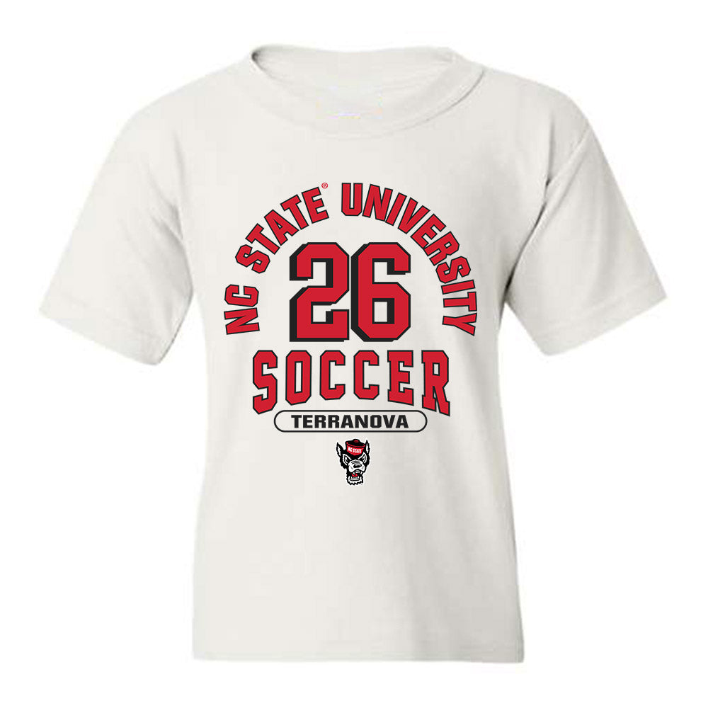 NC State - NCAA Men's Soccer : Samuel Terranova - Classic Shersey Youth T-Shirt