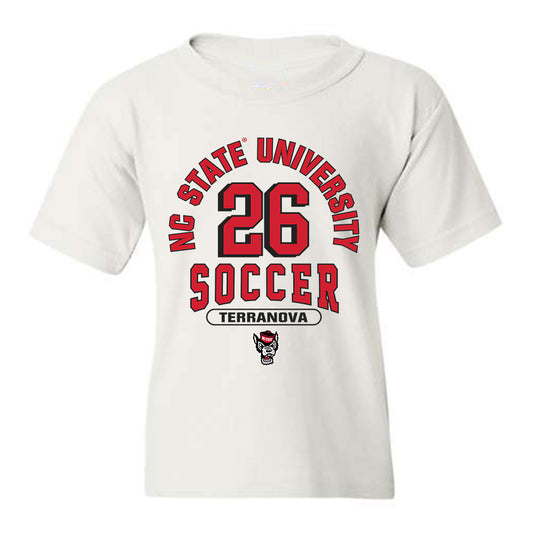 NC State - NCAA Men's Soccer : Samuel Terranova - Classic Shersey Youth T-Shirt