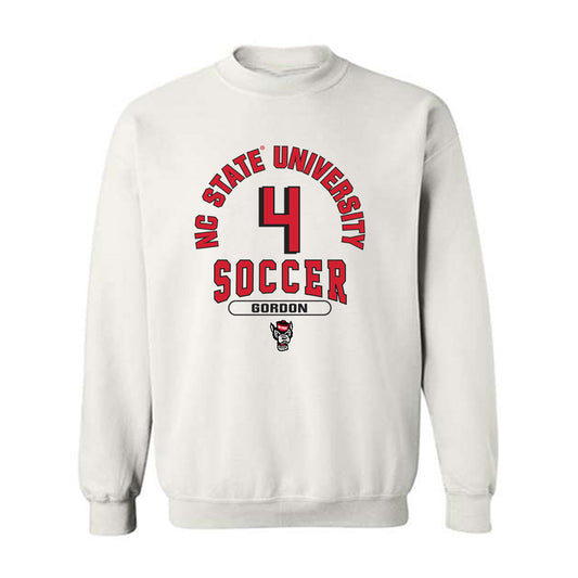 NC State - NCAA Men's Soccer : Joshua Gordon - Classic Shersey Crewneck Sweatshirt-0