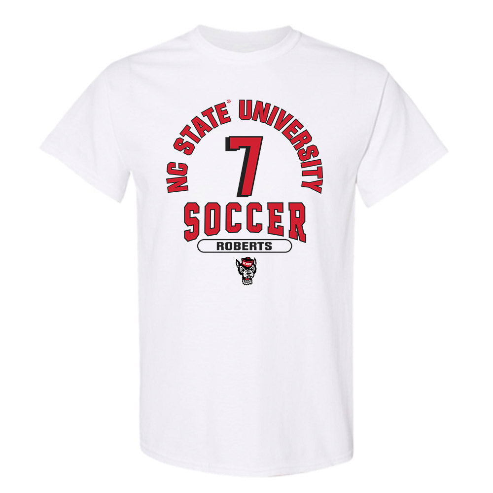 NC State - NCAA Women's Soccer : Erica Roberts - Classic Shersey T-Shirt-0