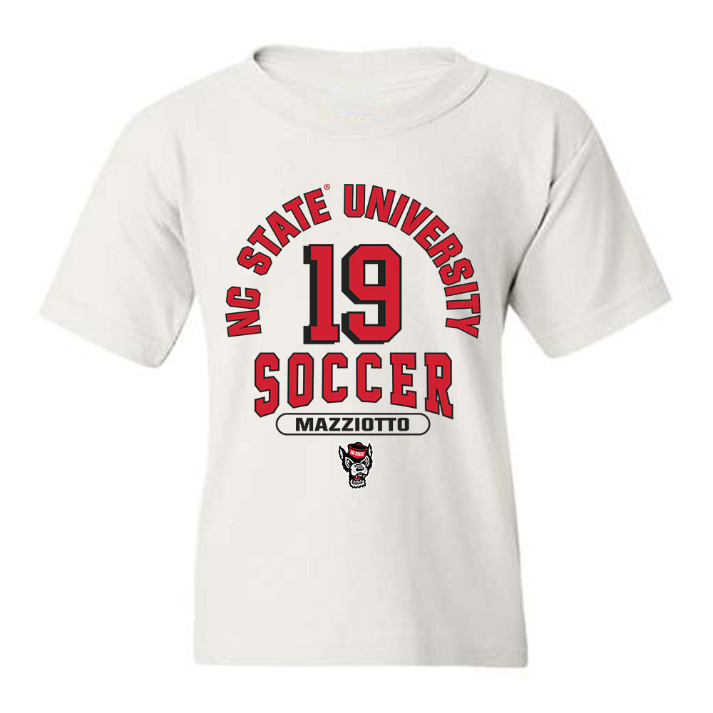 NC State - NCAA Women's Soccer : Antonella Mazziotto - Classic Shersey Youth T-Shirt-0