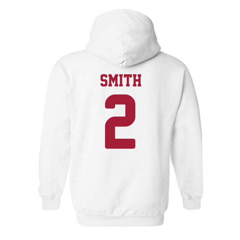 Arkansas - NCAA Women's Soccer : Keegan Smith - Replica Shersey Hooded Sweatshirt-1