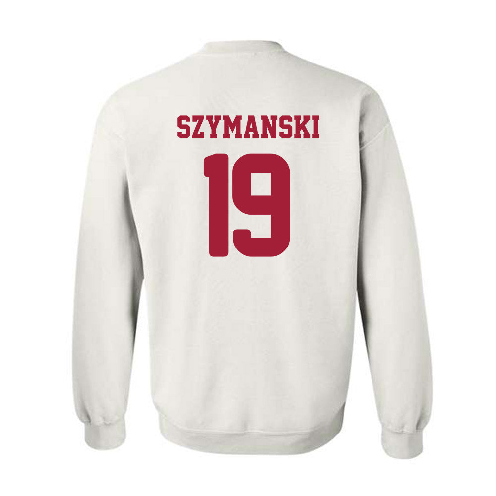 Arkansas - NCAA Women's Soccer : Paige Szymanski - Replica Shersey Crewneck Sweatshirt-1