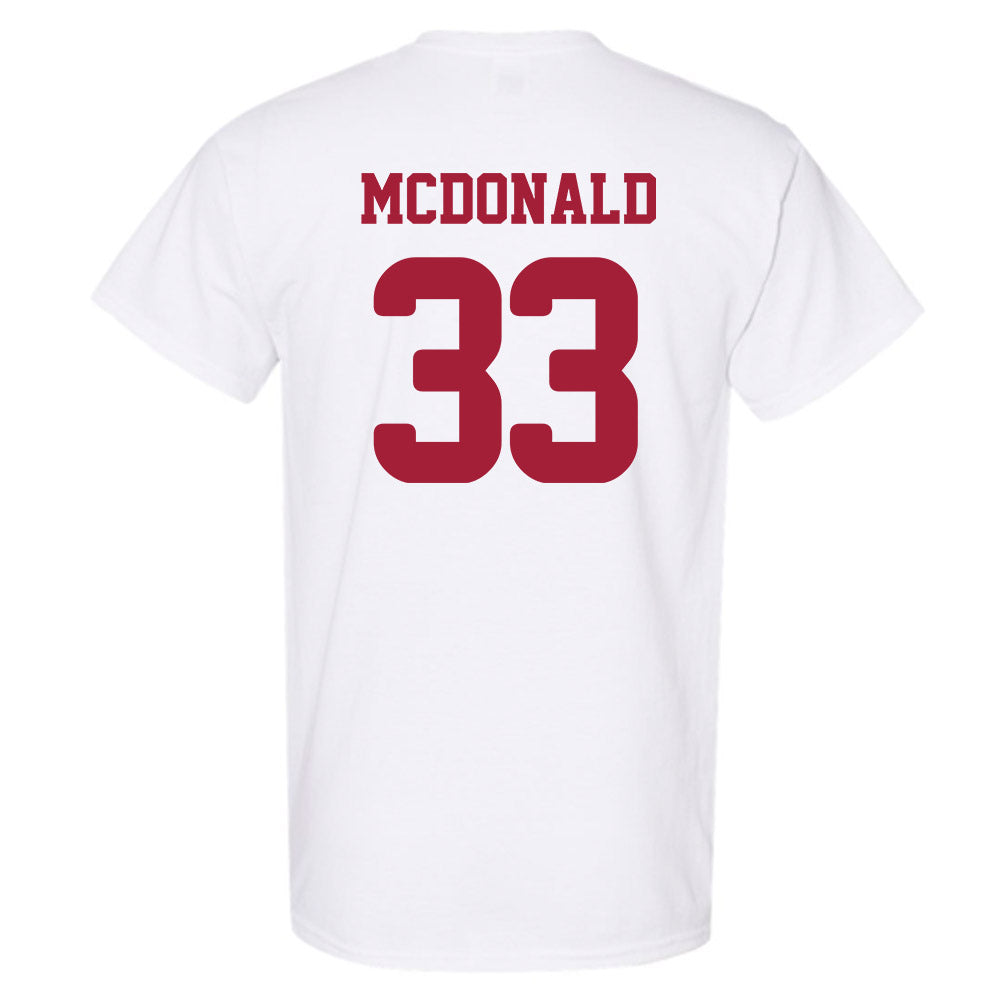 Arkansas - NCAA Women's Soccer : Madden McDonald - Replica Shersey T-Shirt-1