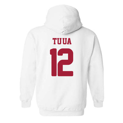 Arkansas - NCAA Women's Soccer : Vailana Tu'ua - Replica Shersey Hooded Sweatshirt-1