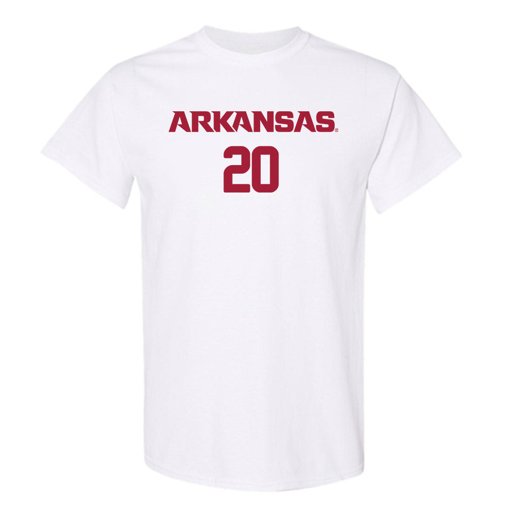Arkansas - NCAA Women's Soccer : Natalie Wagner - Replica Shersey T-Shirt-0