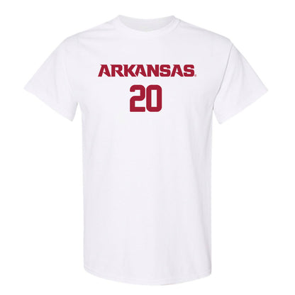 Arkansas - NCAA Women's Soccer : Natalie Wagner - Replica Shersey T-Shirt-0