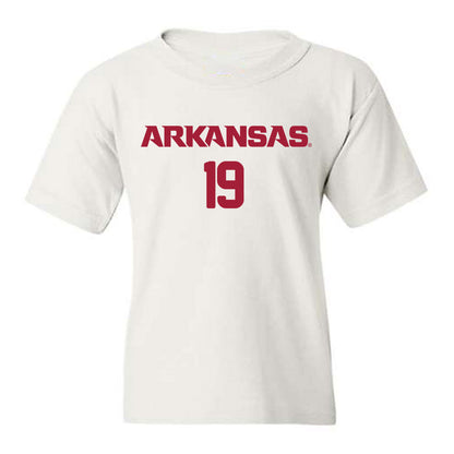 Arkansas - NCAA Women's Soccer : Paige Szymanski - Replica Shersey Youth T-Shirt-0