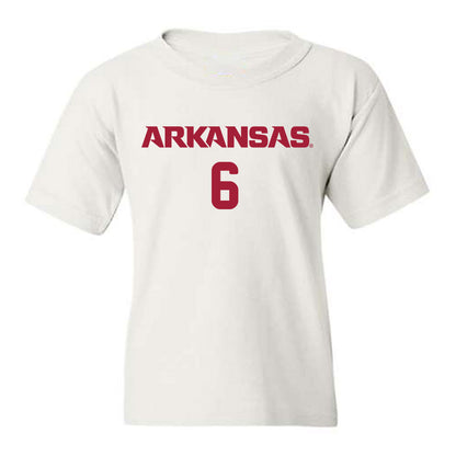 Arkansas - NCAA Women's Soccer : Cora Hair - Replica Shersey Youth T-Shirt-0