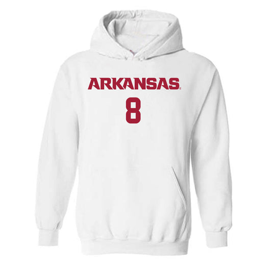 Arkansas - NCAA Women's Soccer : Kate Carter - Hooded Sweatshirt