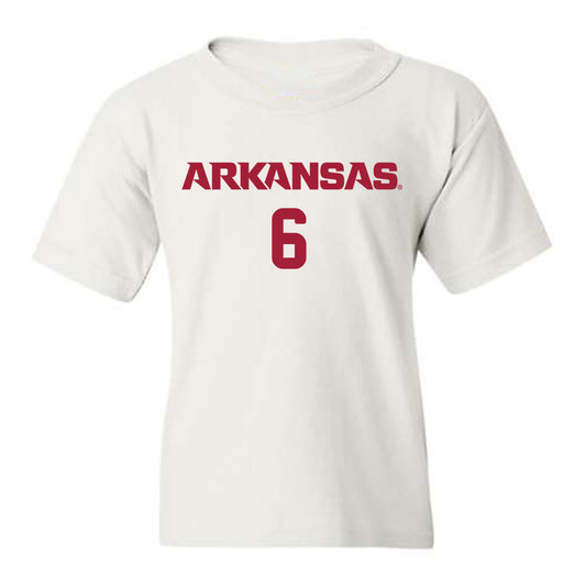 Arkansas - NCAA Women's Soccer : Cora Hair - Replica Shersey Youth T-Shirt