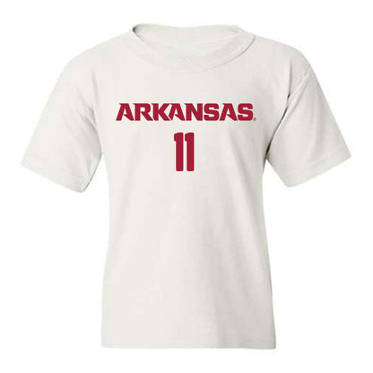 Arkansas - NCAA Women's Soccer : Aniyah Nurse-Whyte - Replica Shersey Youth T-Shirt-0