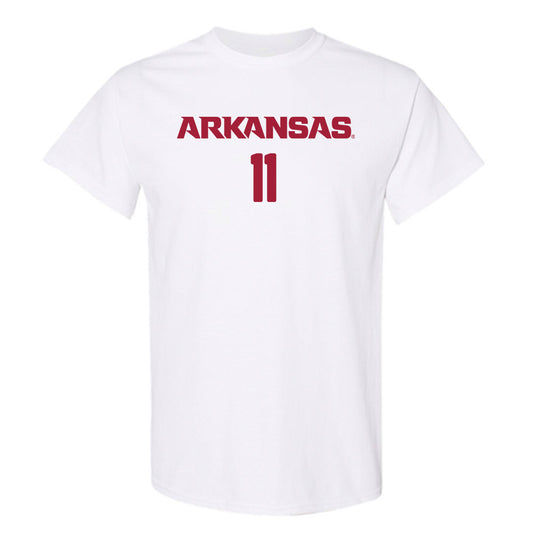 Arkansas - NCAA Women's Soccer : Aniyah Nurse-Whyte - Replica Shersey T-Shirt-0