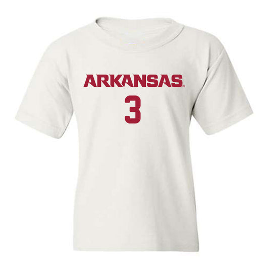 Arkansas - NCAA Women's Soccer : Nuria Craig - Replica Shersey Youth T-Shirt-0