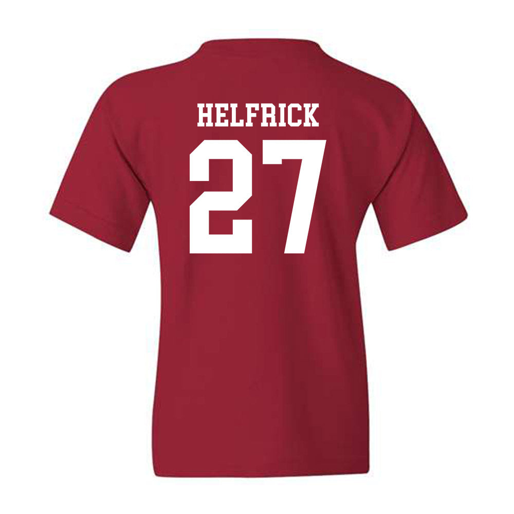 Arkansas - NCAA Baseball : Ryder Helfrick - Classic Shersey Youth T-Shirt