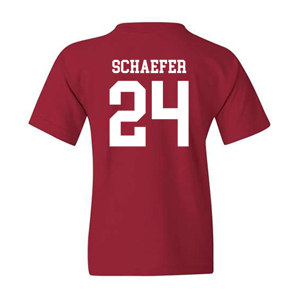 Arkansas - NCAA Baseball : Landon Schaefer - Classic Shersey Youth T-Shirt-1