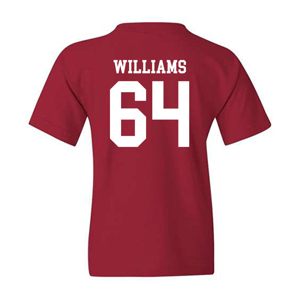 Arkansas - NCAA Football : Bryant Williams - Classic Shersey Youth T-Shirt-1