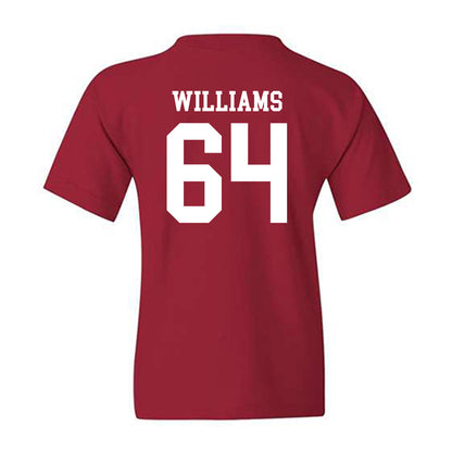 Arkansas - NCAA Football : Bryant Williams - Classic Shersey Youth T-Shirt-1