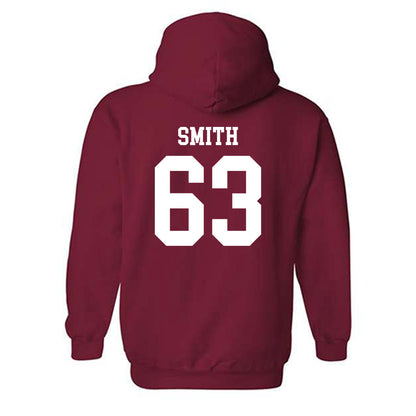 Arkansas - NCAA Football : Hugh Smith - Classic Shersey Hooded Sweatshirt-1