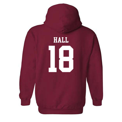 Arkansas - NCAA Football : Jude Hall - Classic Shersey Hooded Sweatshirt-1