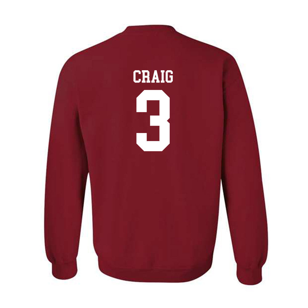 Arkansas - NCAA Women's Soccer : Nuria Craig - Classic Shersey Crewneck Sweatshirt-1