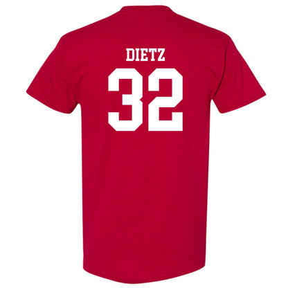 Arkansas - NCAA Baseball : Hunter Dietz - Classic Shersey T-Shirt