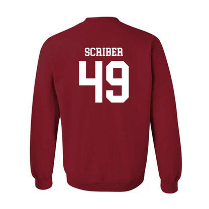 Arkansas - NCAA Football : Braxton Scriber - Classic Shersey Crewneck Sweatshirt-1