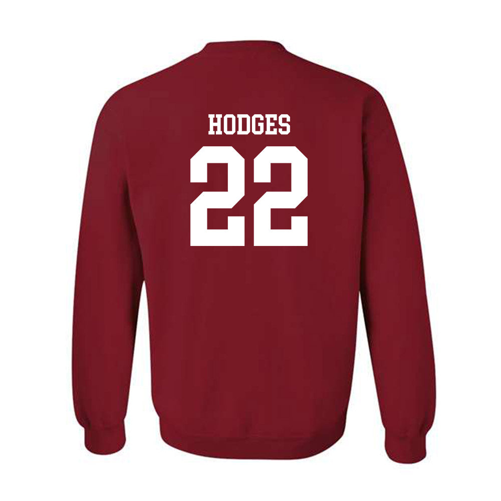 Arkansas - NCAA Football : Tj HODGES - Classic Shersey Crewneck Sweatshirt-1