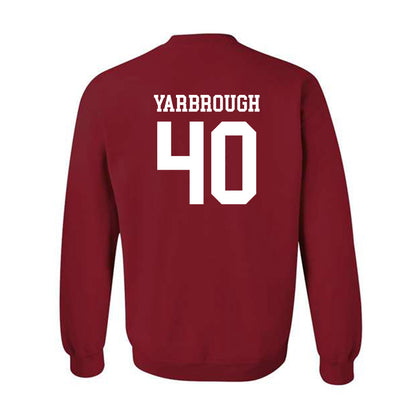 Arkansas - NCAA Football : Colton Yarbrough - Classic Shersey Crewneck Sweatshirt-1