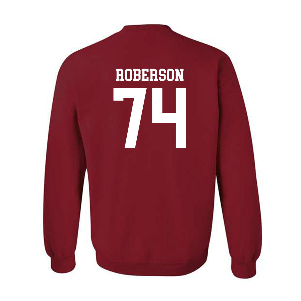 Arkansas - NCAA Football : Terence Roberson - Classic Shersey Crewneck Sweatshirt-1