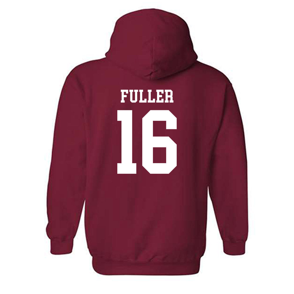 Arkansas - NCAA Football : Braeden Fuller - Classic Shersey Hooded Sweatshirt-1