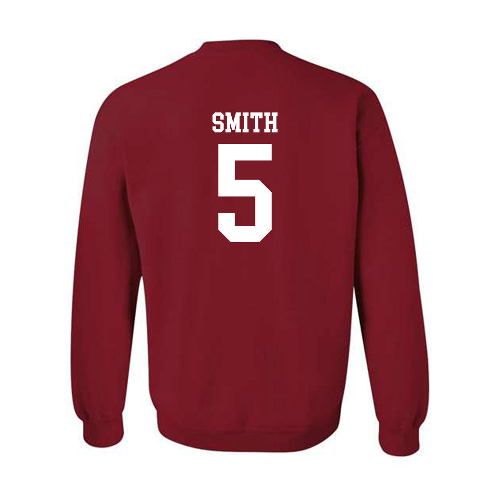 Arkansas - NCAA Football : Sutton Smith - Classic Shersey Crewneck Sweatshirt-1