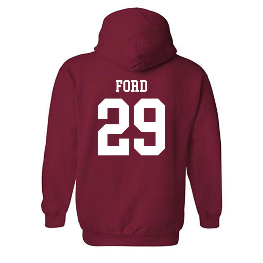 Arkansas - NCAA Football : Brandon Ford - Classic Shersey Hooded Sweatshirt-1